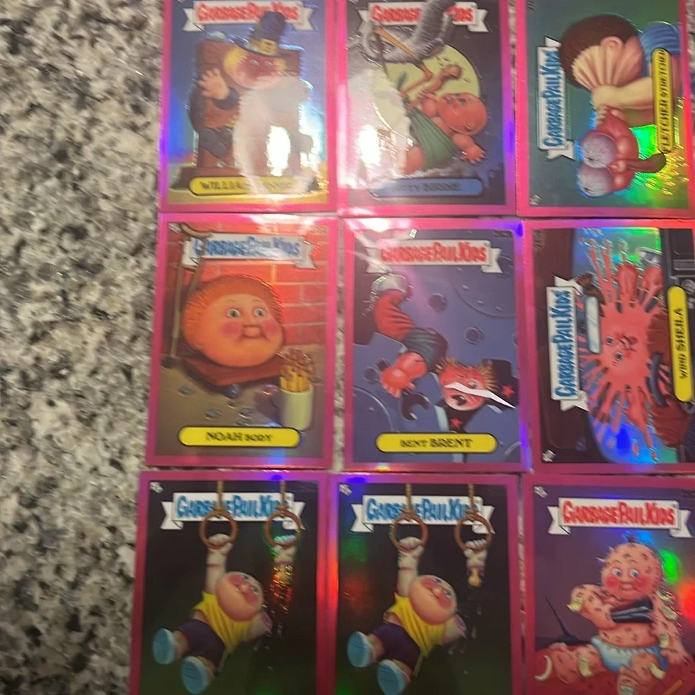 Garbage Pail Kids Chrome 7 2024 Magenta Refractor Lot (20) No Duplicates GPK - Picture 5 of 6